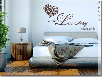 Wandtattoo Schlafzimmer: Traumhafte Motive und Sprüche