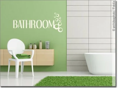 Wandwort Bathroom