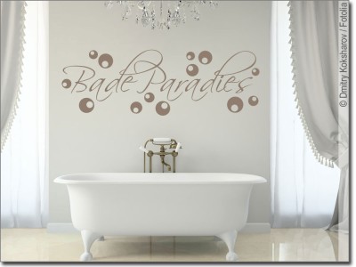 Wandtattoo Badezimmer Motive und Sprüche zum Wohlfühlen