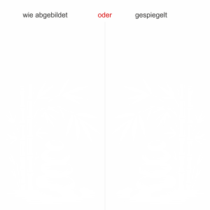 Wandtattoo Bambusstängel mit Zen Steinen - Ansicht Ausrichtung mit Farbauswahl