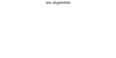 Wandtattoo mit Brandenburger Tor in Berlin - Ansicht Farbauswahl