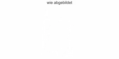 Wandtattoo mit Big Ben in London - Ansicht Ausrichtung und Farbauswahl