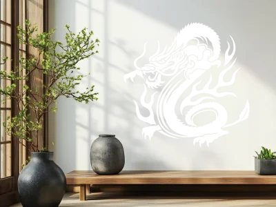 Wandtattoo Drache Fluitare