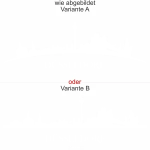 Wandtattoo mit Skyline von Düsseldorf - Ansicht Ausrichtung mit Farbauswahl und Variante