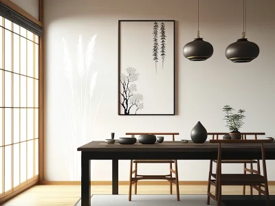 Wandtattoo Elegante Grashalme - Ansicht Farbauswahl