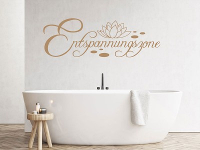 Wandtattoo Entspannungszone