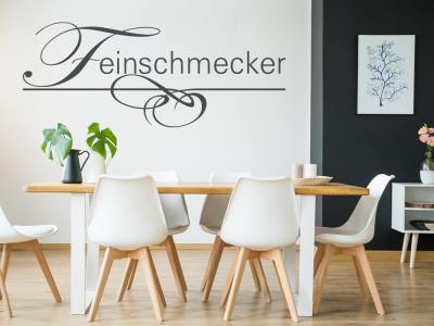 Wandtattoo Feinschmecker
