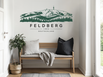 Wandtattoo Feldberg