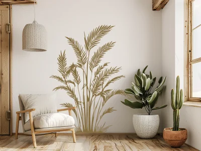 Wandtattoo Goldfruchtpalme