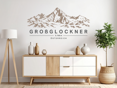 Wandtattoo Großglockner