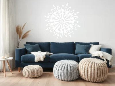 Wandtattoo Hindu Mandala