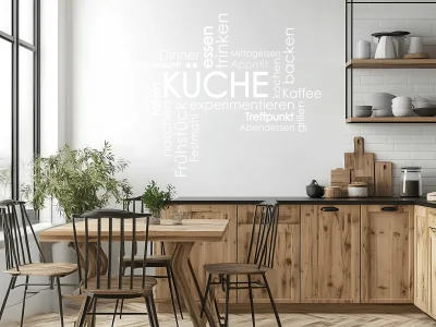 Wandtattoo Küche
