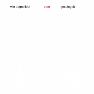 Wandtattoo Majestätische Gräser - Ansicht Ausrichtung mit Farbauswahl