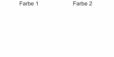 Wandtattoo Mont Blanc - Ansicht Farbauswahl