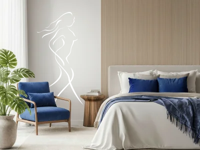 Wandtattoo Reizvolle Lady