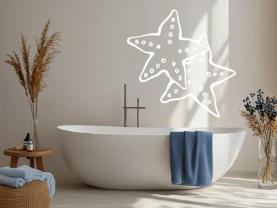 Wandtattoo Seesterne