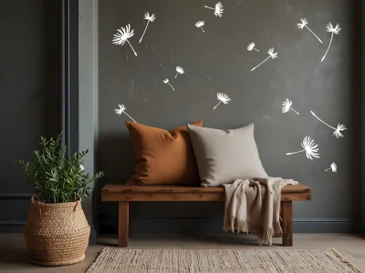 Wandtattoo Set Pusteblume