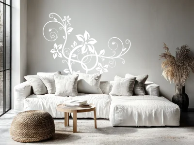 Wandtattoo Stilvolles Ornament Wandtattoo Stilvolles Ornament