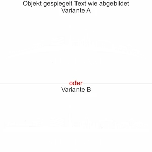 Wandtattoo mit Skyline von Stuttgart - Ansicht Ausrichtung mit Farbauswahl und Variante