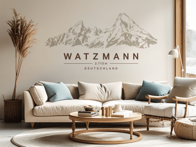 Wandtattoo Watzmann
