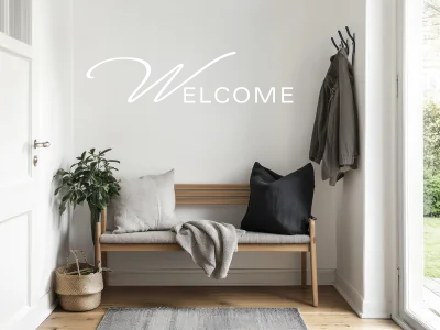 Wandtattoo WELCOME
