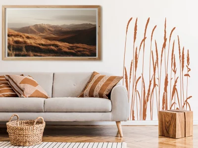 Wandtattoo Wiesengräser