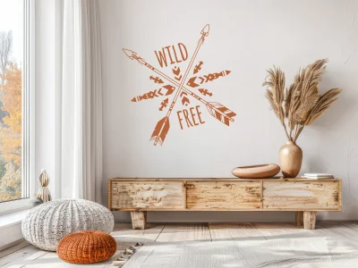 Wandtattoo mit Boho Motiv