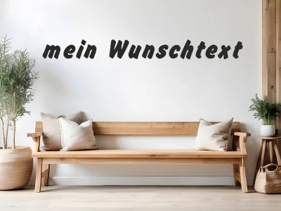 Wandtattoo Wunschtext 13
