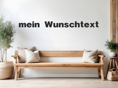 Wandtattoo Wunschtext 27