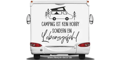 Wohnmobilaufkleber Ein Lebensgefühl