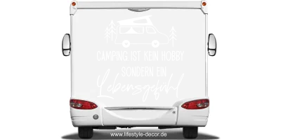 Wohnmobilaufkleber Ein Lebensgefühl