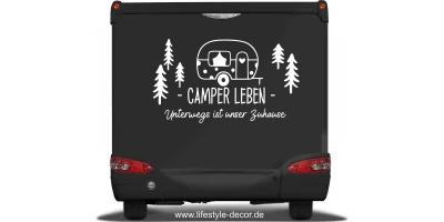 Wohnwagendekor Camper Leben