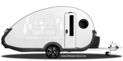 Wohnwagendekor Camper Leben
