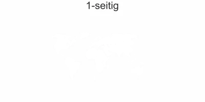 Wohnmobilaufkleber mit Weltkarte - Ansicht Farbauswahl