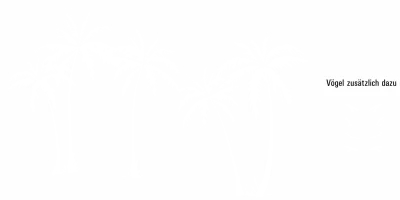 Camperaufkleber Palmen