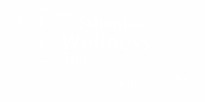 Wortwolke Wellness